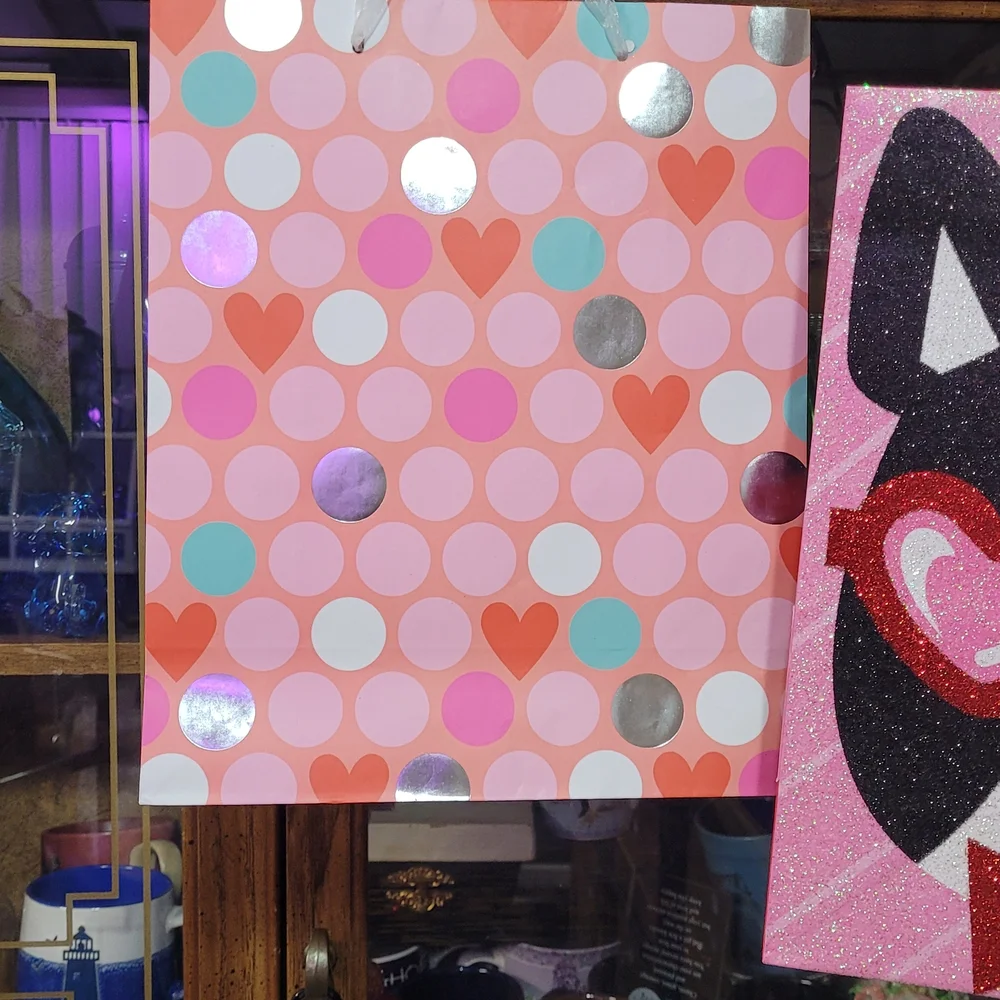 Mine Valentine's Gift Bag Collection - Pink, Gold, Red, Black